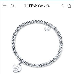Tiffany & Co. Silver Bead bracelet - Authentic